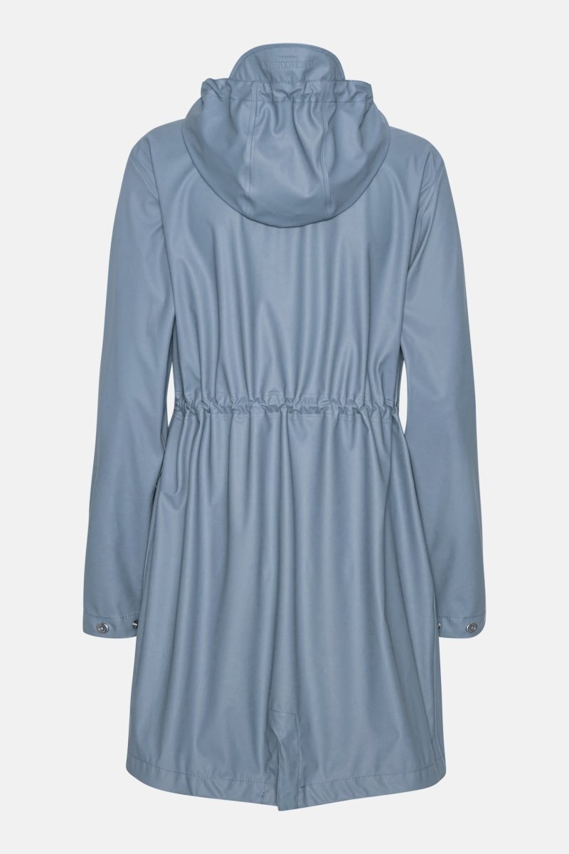 Parka Regenjas RAIN230FR | Grey Blue | Raincoat | Ilse Jacobsen