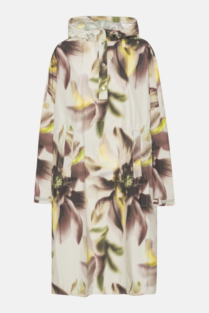 Poncho Regenjas RAIN222SPRP | Light Photoristic Flower | Poncho | Ilse Jacobsen
