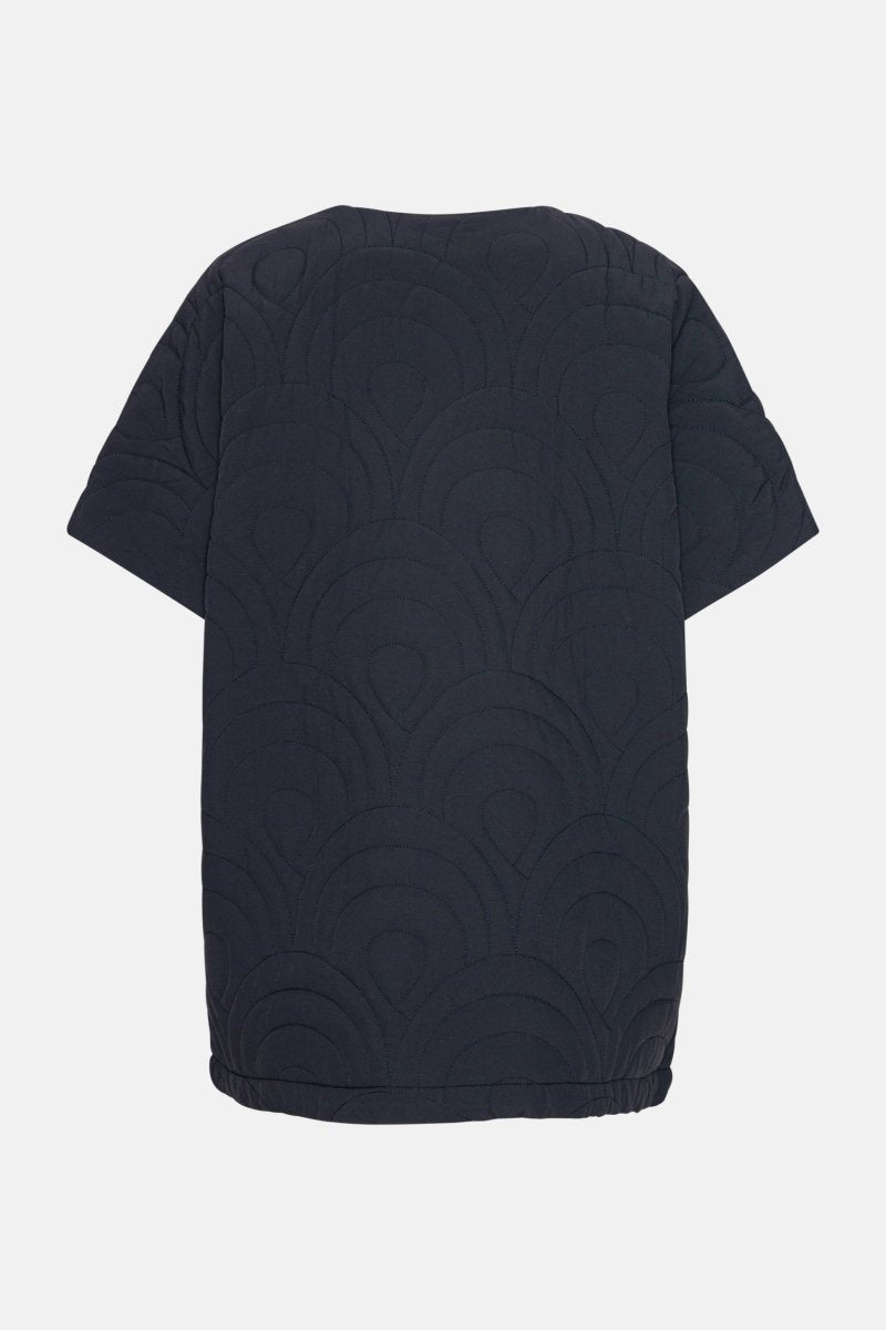 Bodywarmer BLOSSOM02 | Dark Indigo | Jacket | Ilse Jacobsen