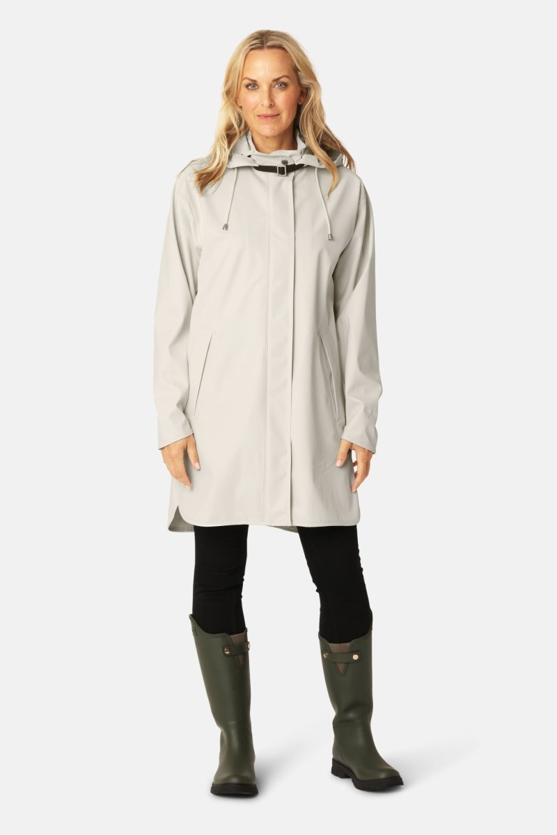 Regenjas RAIN151 | Milk Creme | Raincoat | Ilse Jacobsen