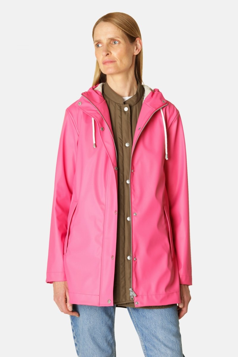 Regenjas RAIN228FR | Magenta | Raincoat | Ilse Jacobsen