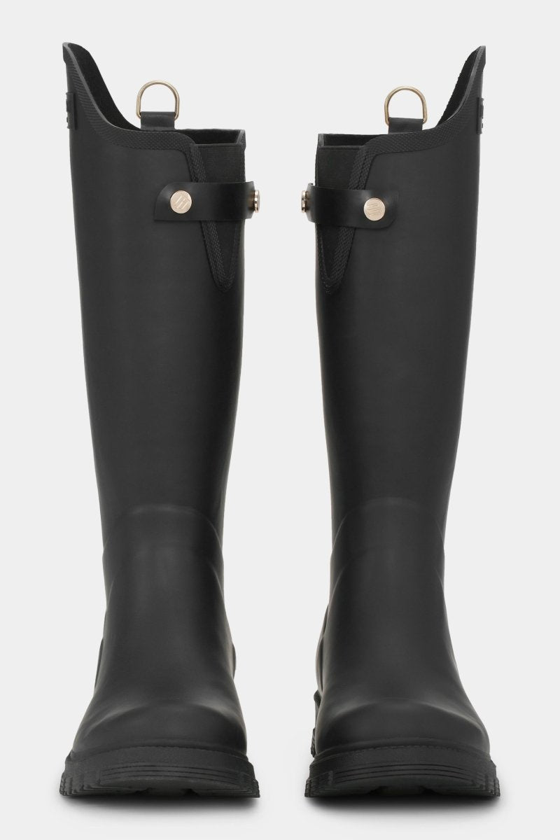 Regenlaarzen hoog RUBSWIFT02 | Black Black | Boots | Ilse Jacobsen