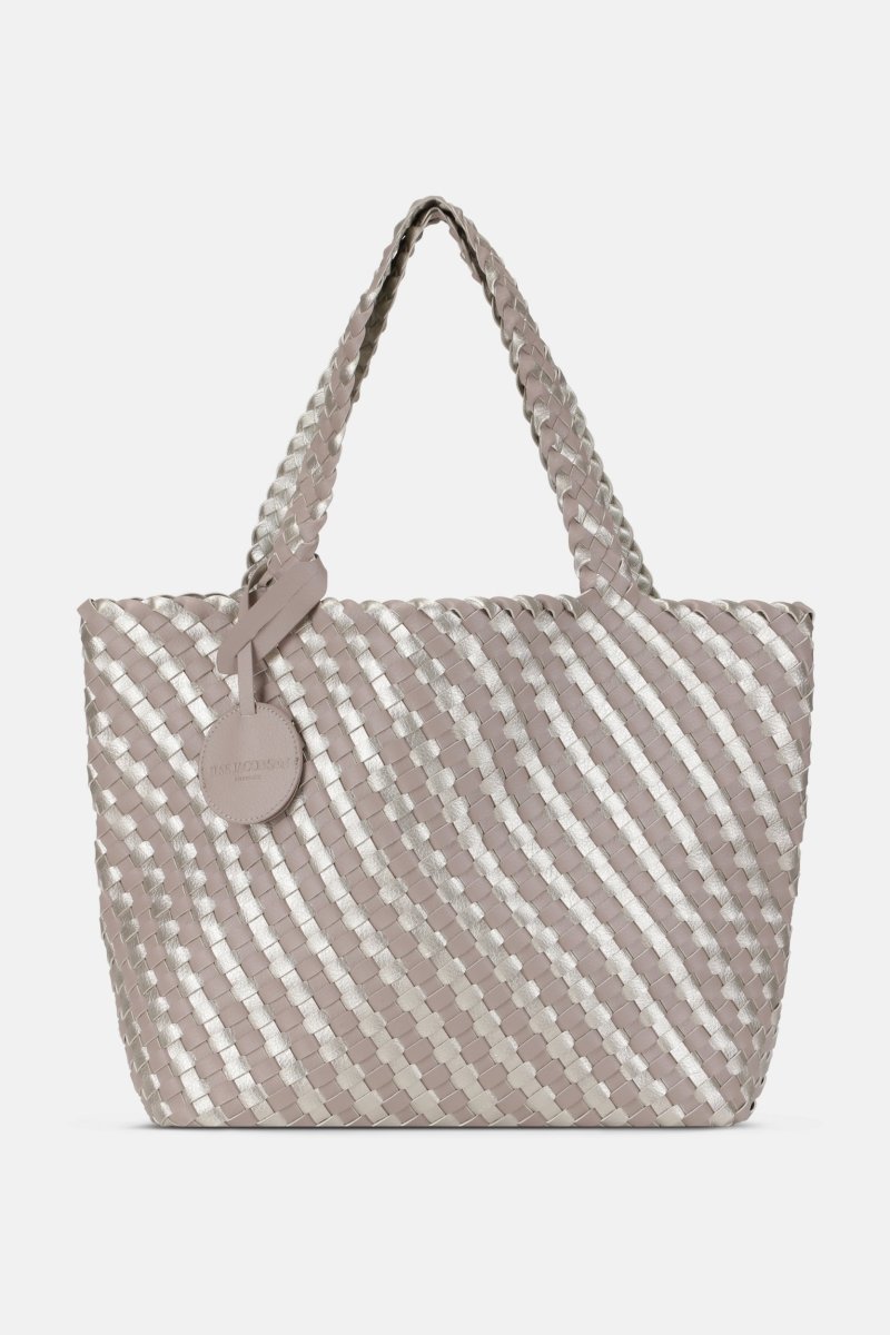 Reversible Tote bag BAG06C | Atmosphere Platin | Bag | Ilse Jacobsen