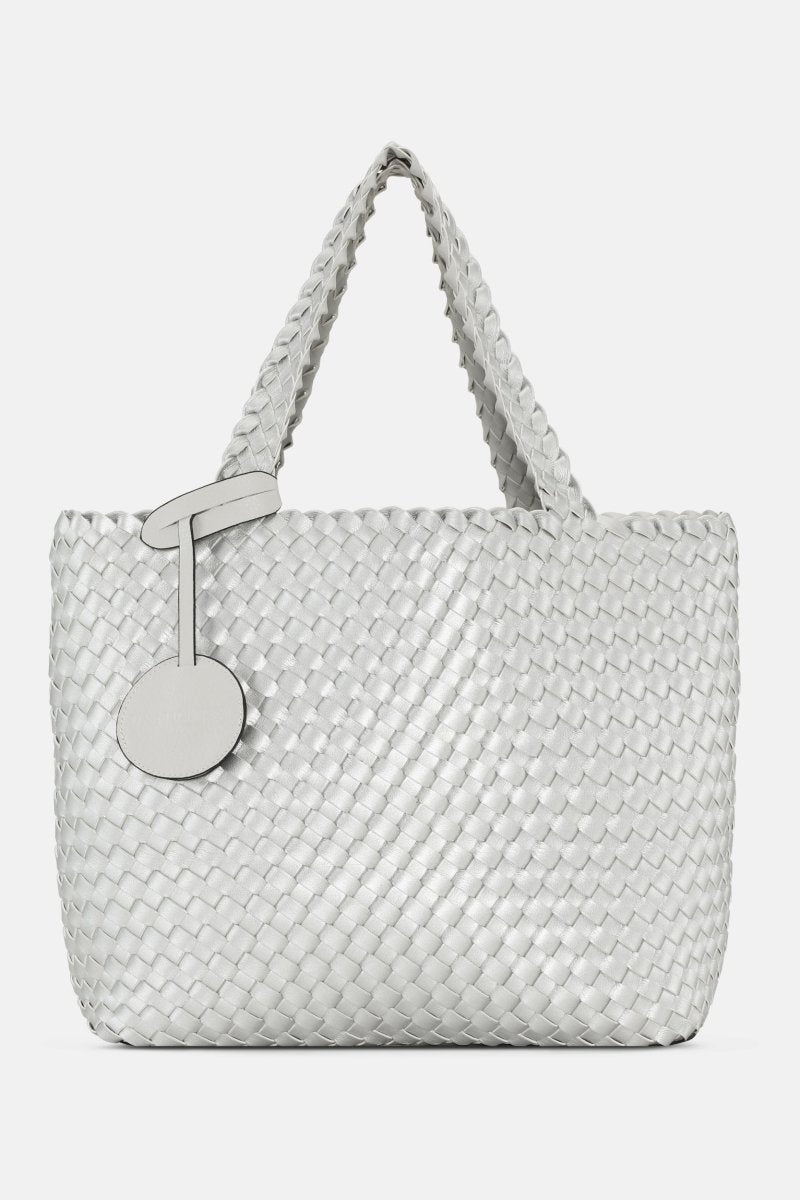 Reversible Tote Bag BAG08 M | Moonstruck Silver | Bag | Ilse Jacobsen