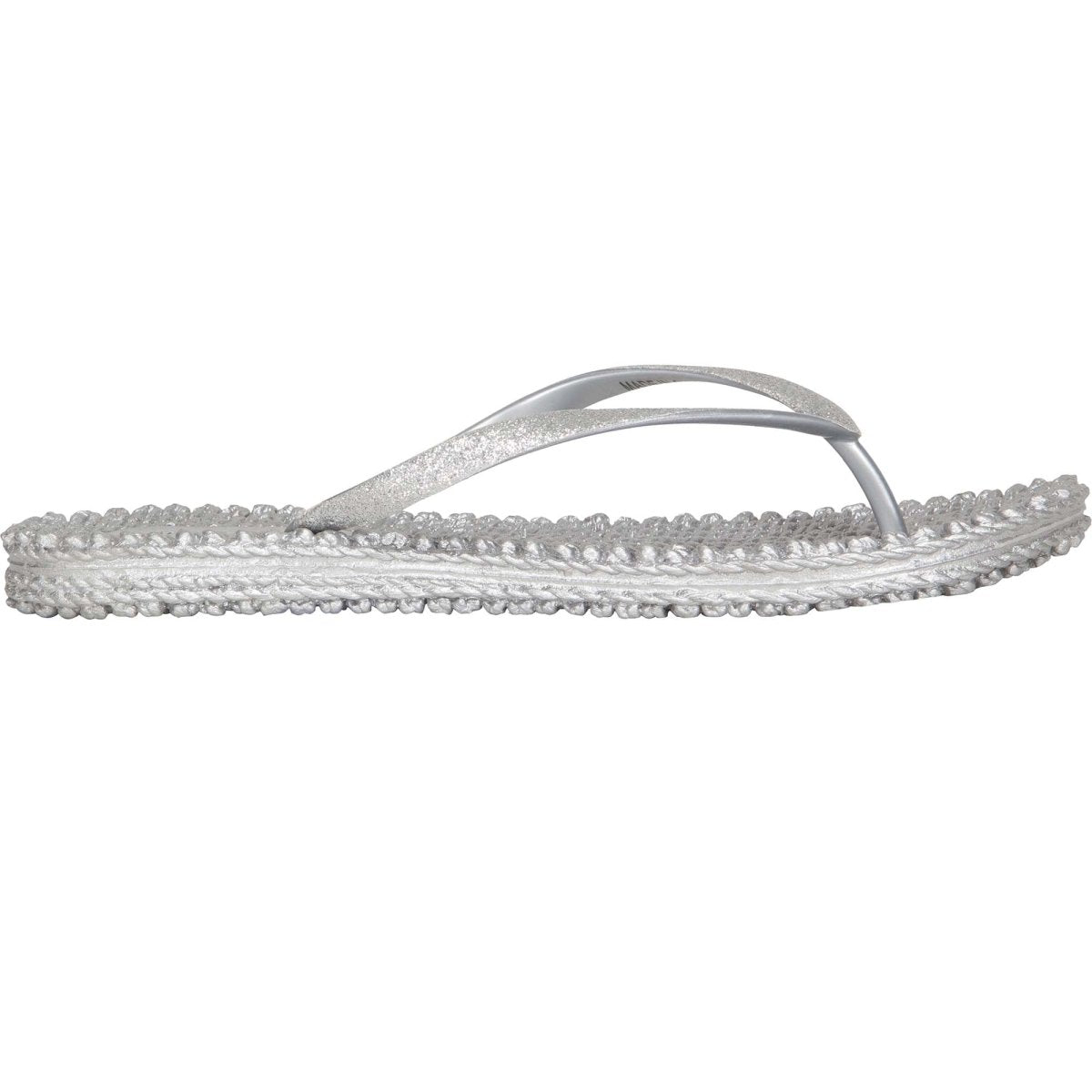 Slipper met glitter CHEERFUL01 | Silver | Flip Flop | Ilse Jacobsen