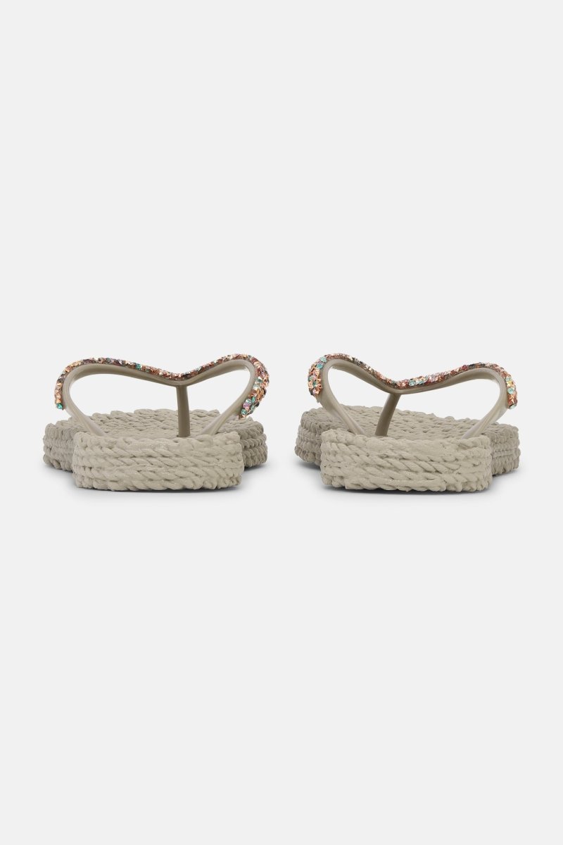 Slippers met multi kleur strass steen CHEERFUL03M | Atmosphere | Shoes | Ilse Jacobsen