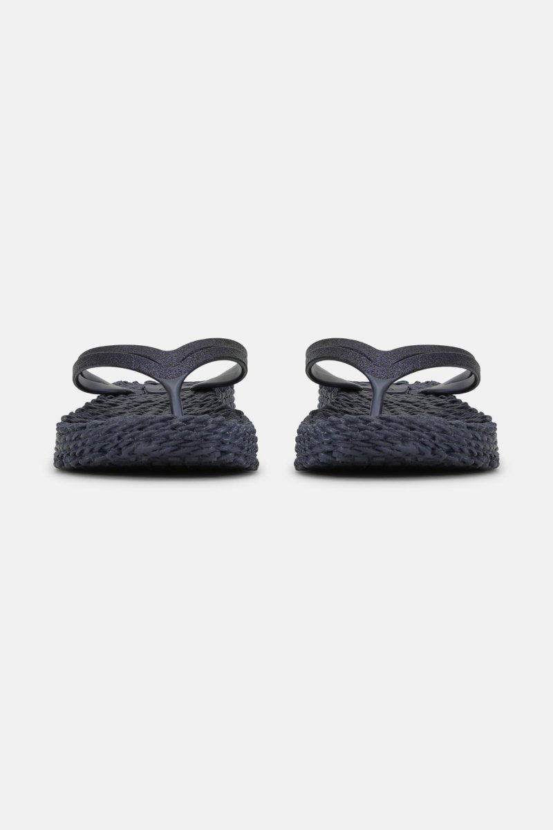 Slippers met lichte plateauzool CHEERFUL13 | Indigo | Flip Flop | Ilse Jacobsen
