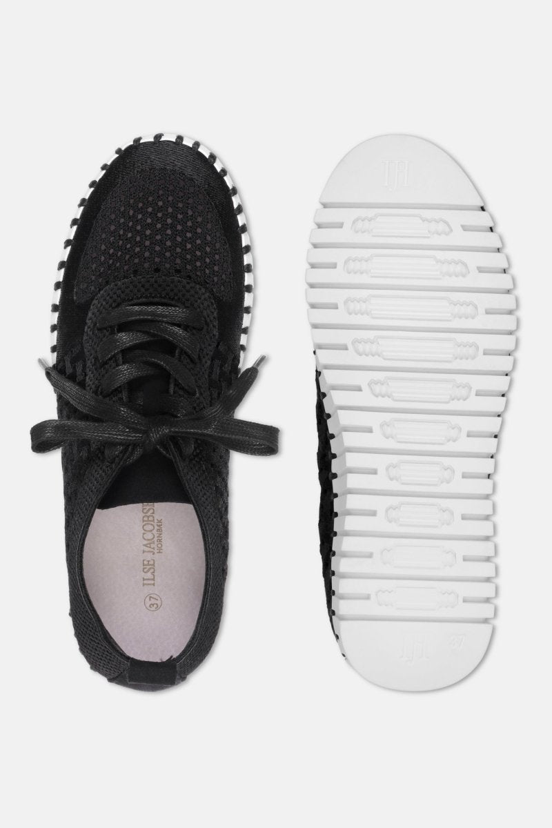 Sneakers TULIP4271 | Black White | Shoes | Ilse Jacobsen