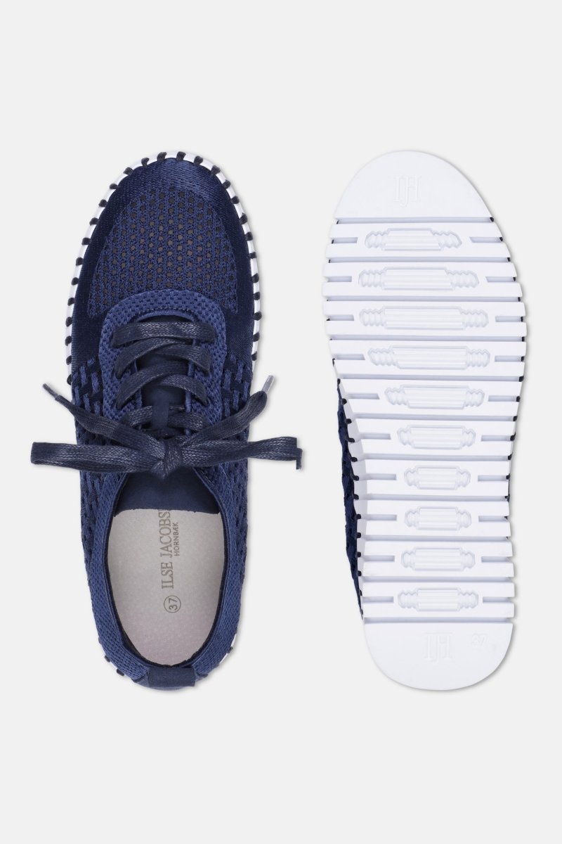 Sneakers TULIP4271 | Dark Indigo White | Shoes | Ilse Jacobsen