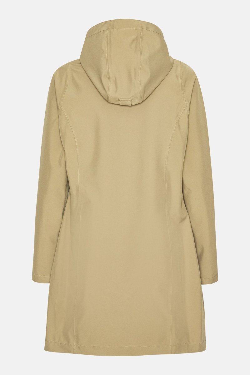Softshell Regenjas DAYBREAK01B | Greige | Coat | Ilse Jacobsen