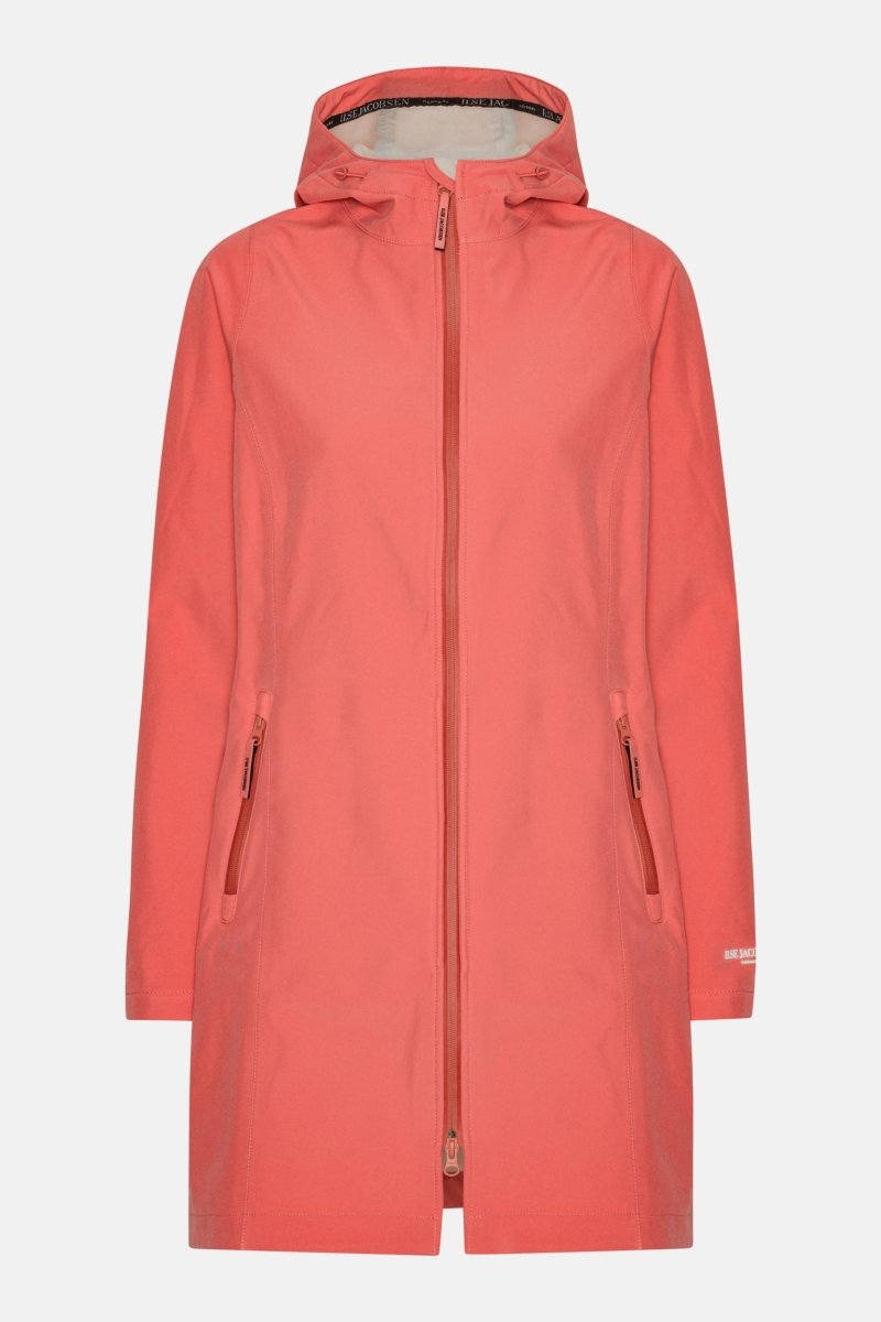 Softshell Regenjas DAYBREAK01B | Spiced Coral | Coat | Ilse Jacobsen