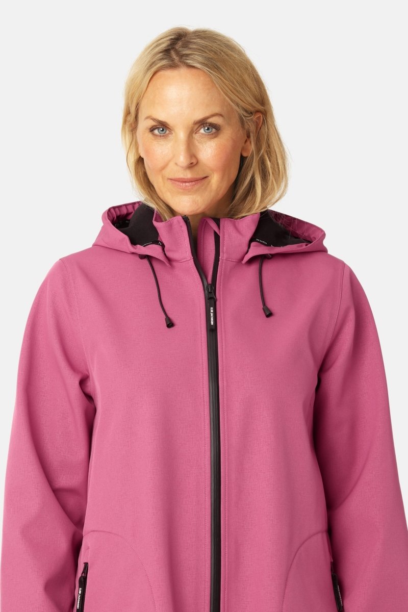 Softshell regenjas RAIN128 | Magenta Haze | Raincoat | Ilse Jacobsen