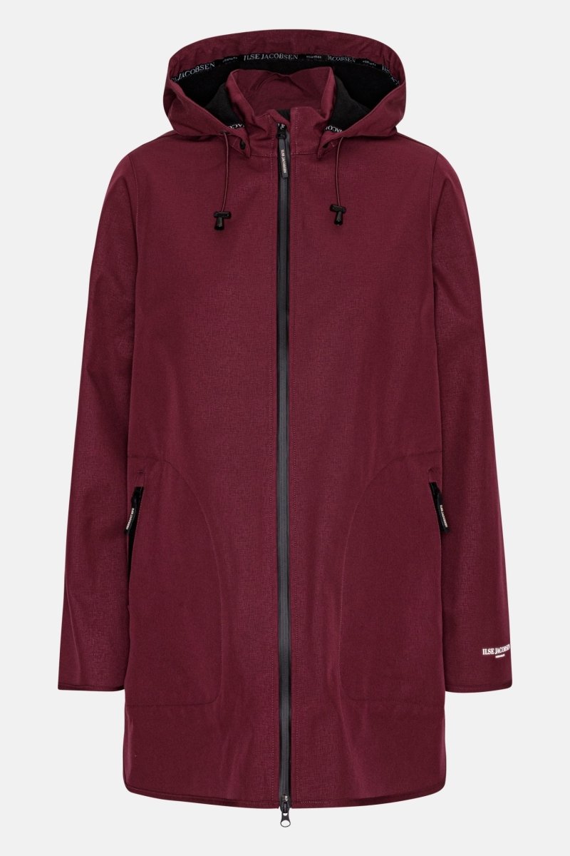 Softshell Regenjas RAIN135 | Maroon Banner | Raincoat | Ilse Jacobsen