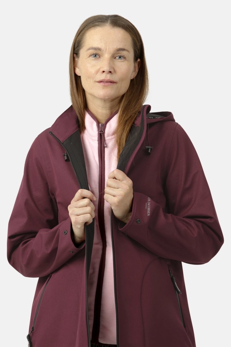 Softshell Regenjas RAIN135 | Maroon Banner | Raincoat | Ilse Jacobsen