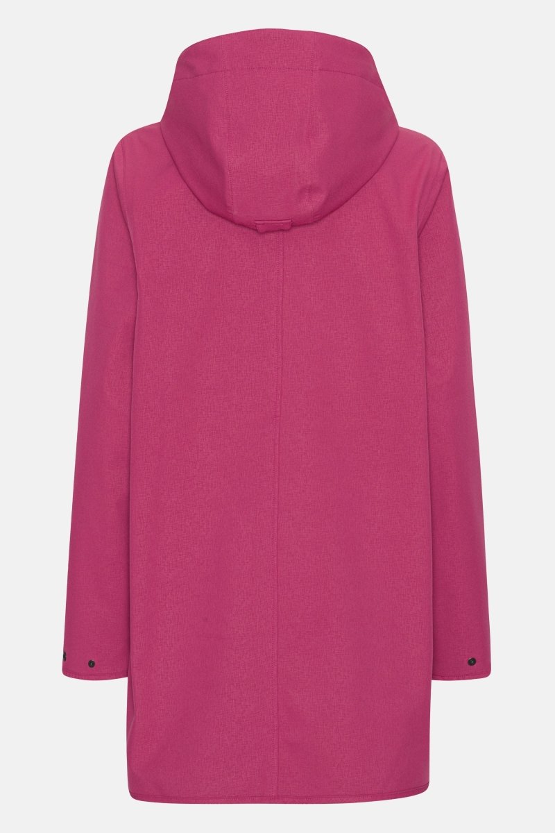 Softshell regenjas RAIN135 | Sangria | Raincoat | Ilse Jacobsen