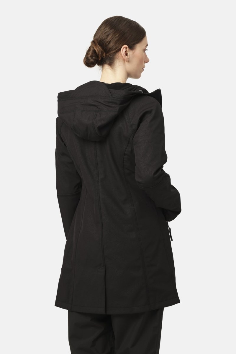 Softshell regenjas RAIN37 | Black | Raincoat | Ilse Jacobsen