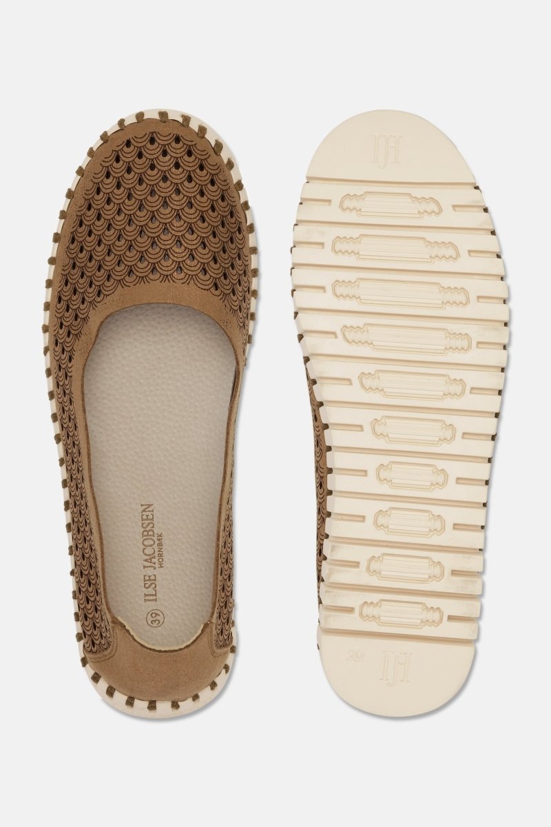 Tulip Ballerina TULIP3578 | Nougat Pearled Ivory | Shoes | Ilse Jacobsen