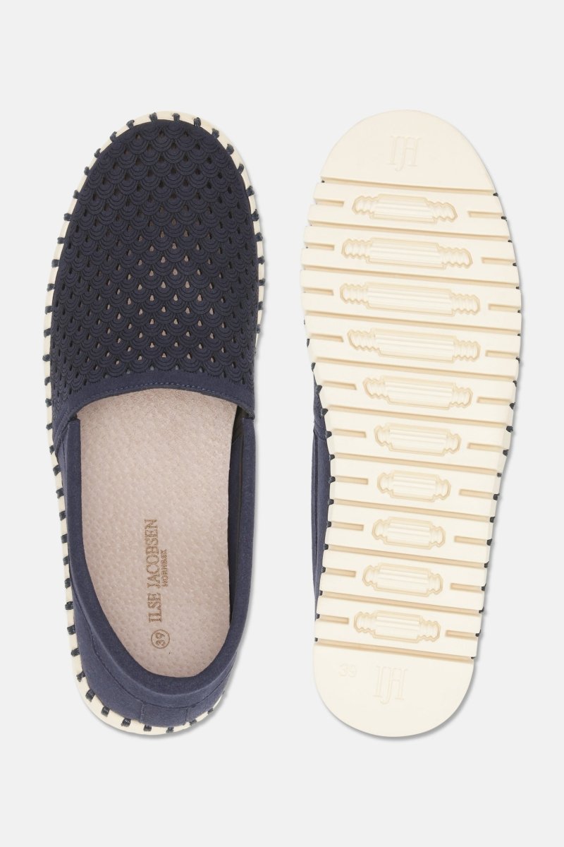Tulip Espadrille TULIP3483 | Dark Indigo Pearled Ivory | Shoes | Ilse Jacobsen