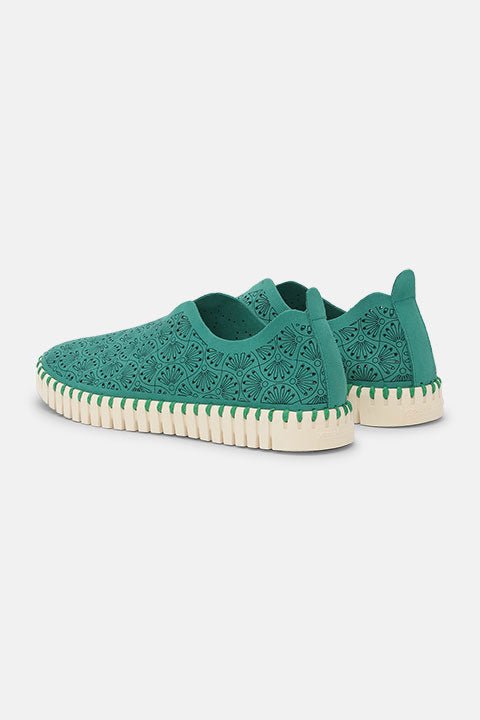 Tulip Organic Print Instapper TULIP3485 | Spruce Pearled Ivory | Shoes | Ilse Jacobsen