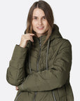 Winterjas PEPPY01 | Army | Coat | Ilse Jacobsen