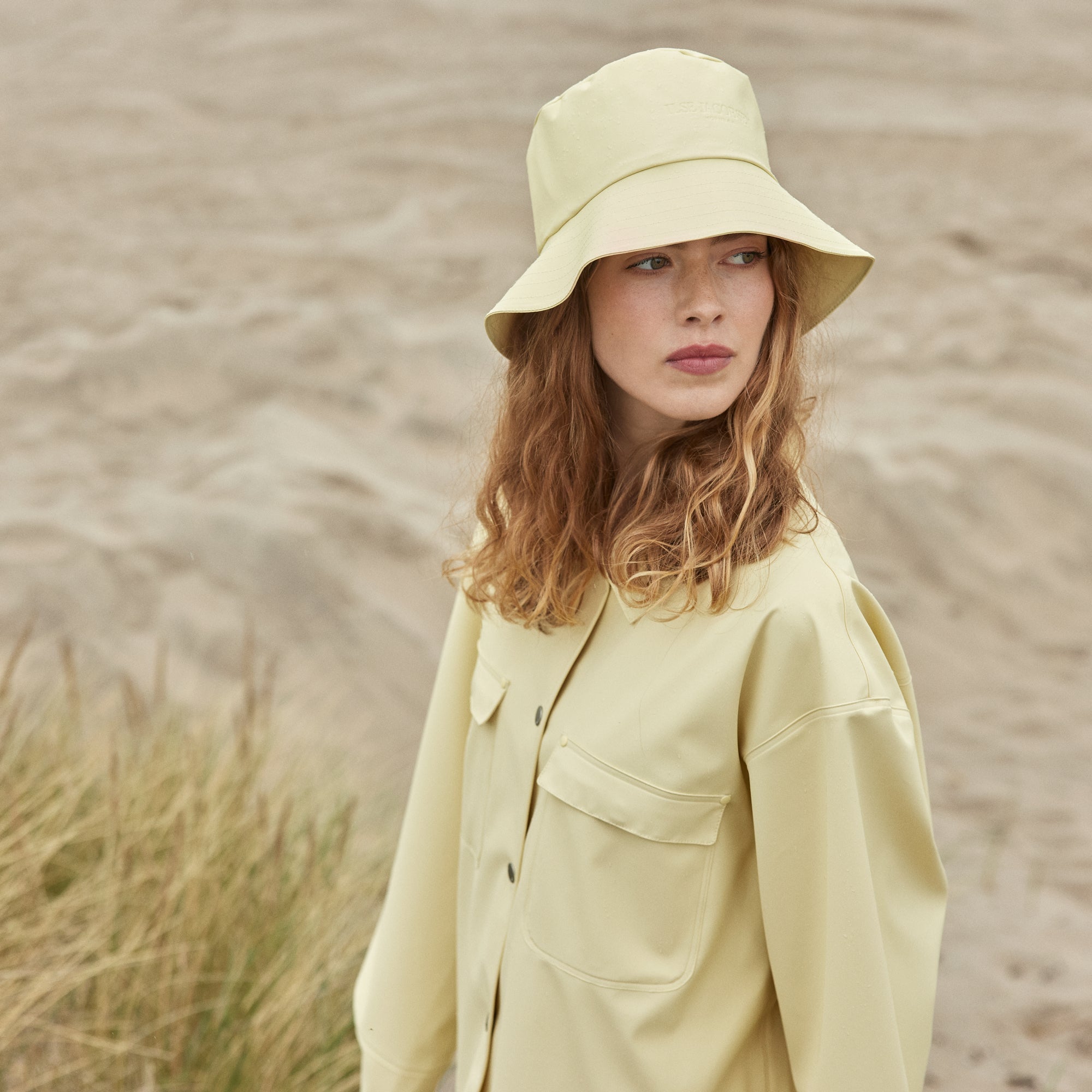 Regenhoed RAIN137 | Flan Yellow | Hat | Ilse Jacobsen