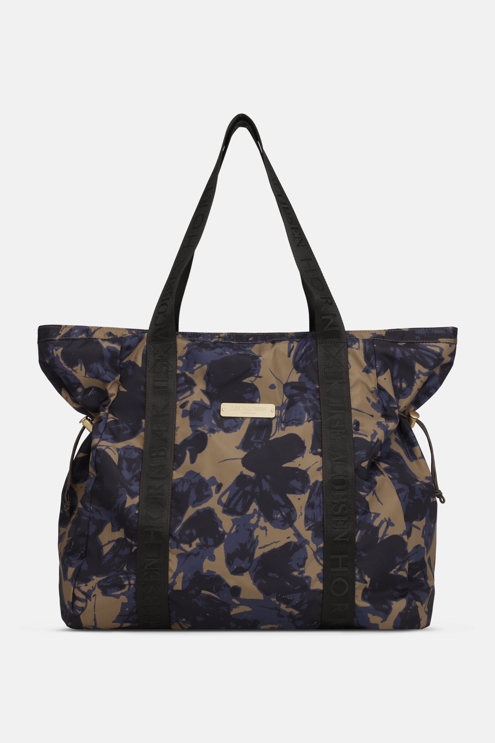 All Weather Shopper Print ALLWEATHER01P - 106 White Pepper | Beige Butterfly | Bag | Ilse Jacobsen