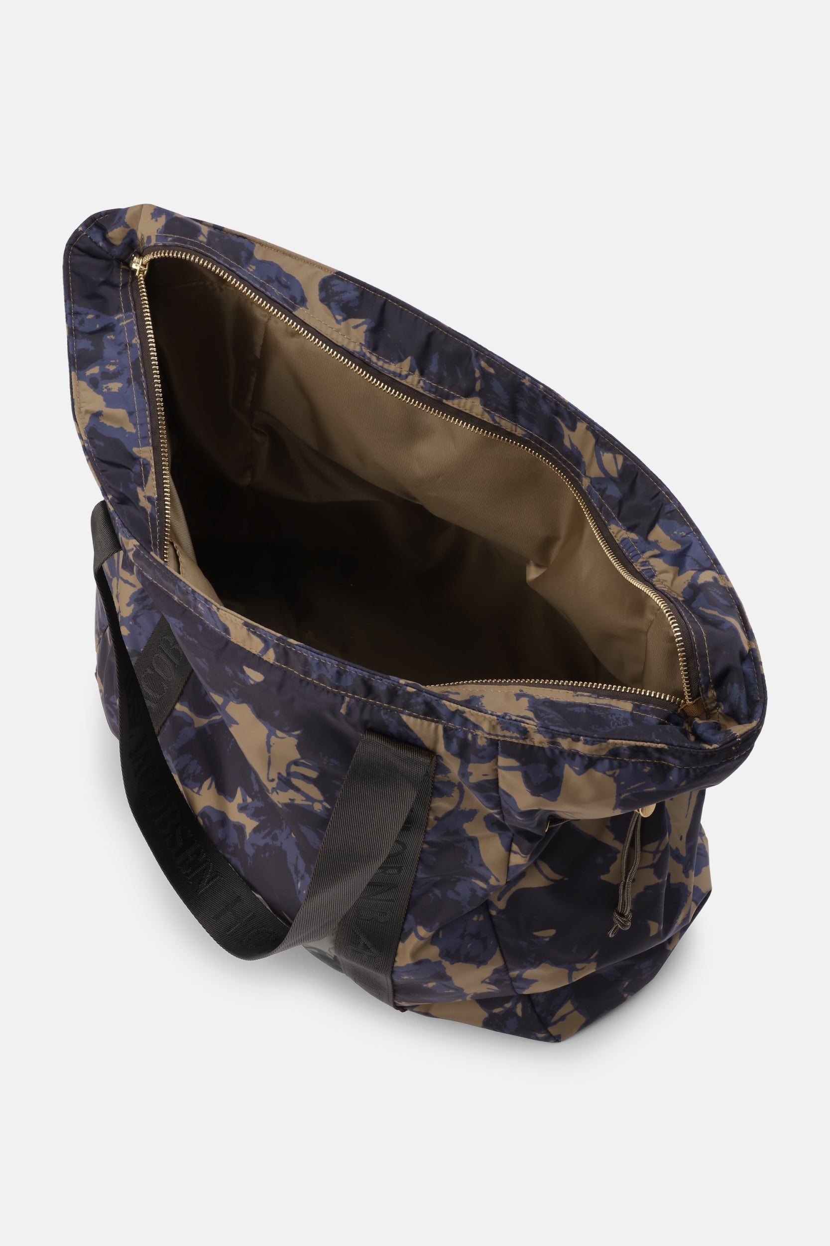 All Weather Shopper Print ALLWEATHER01P - 106 White Pepper | Beige Butterfly | Bag | Ilse Jacobsen