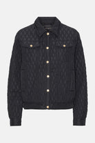 Gewatteerde Jas ALLY03 | Dark Indigo | Jacket | Ilse Jacobsen