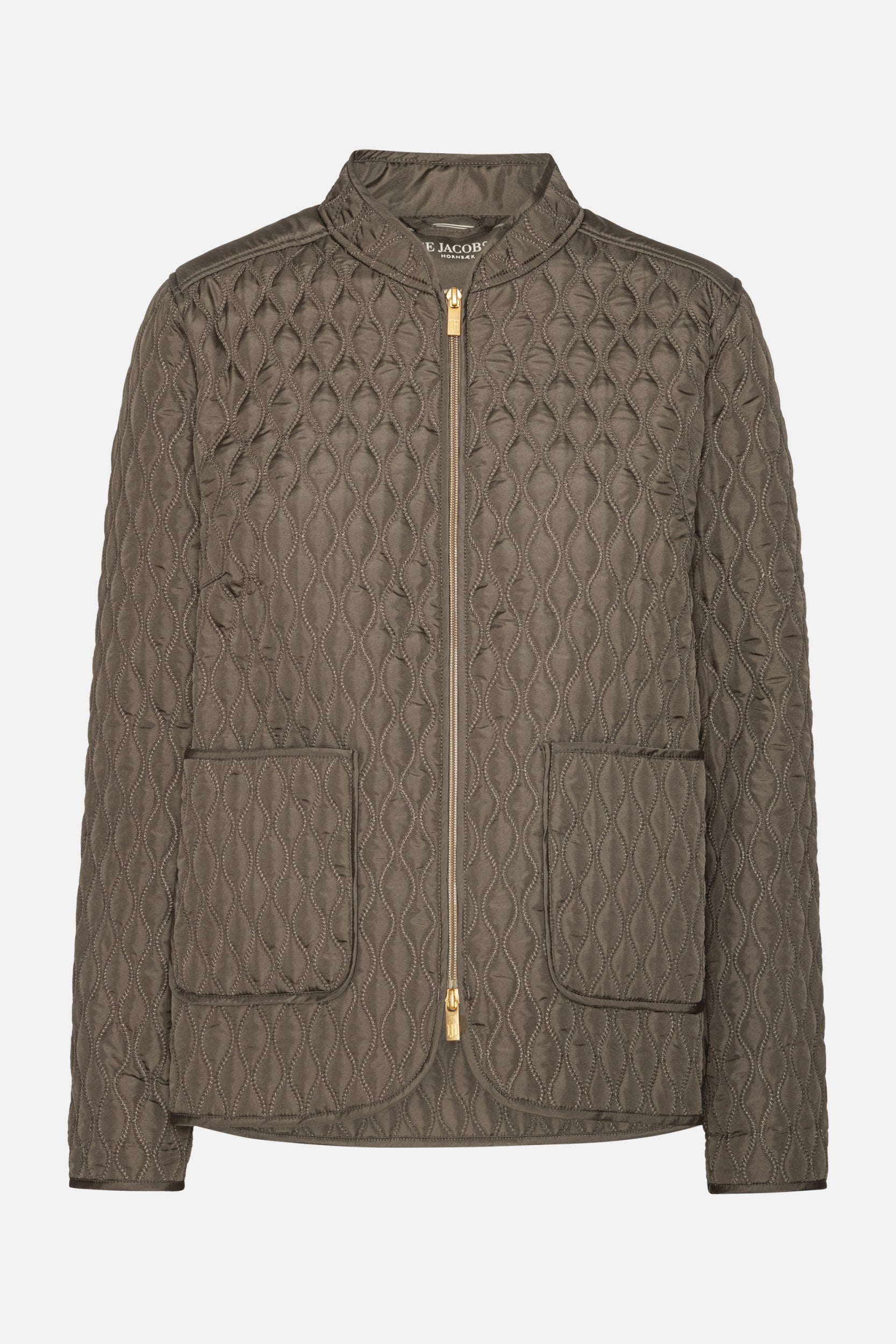 Korte Gewatteerde Jas ALLY07 | Tarmac | Jacket | Ilse Jacobsen