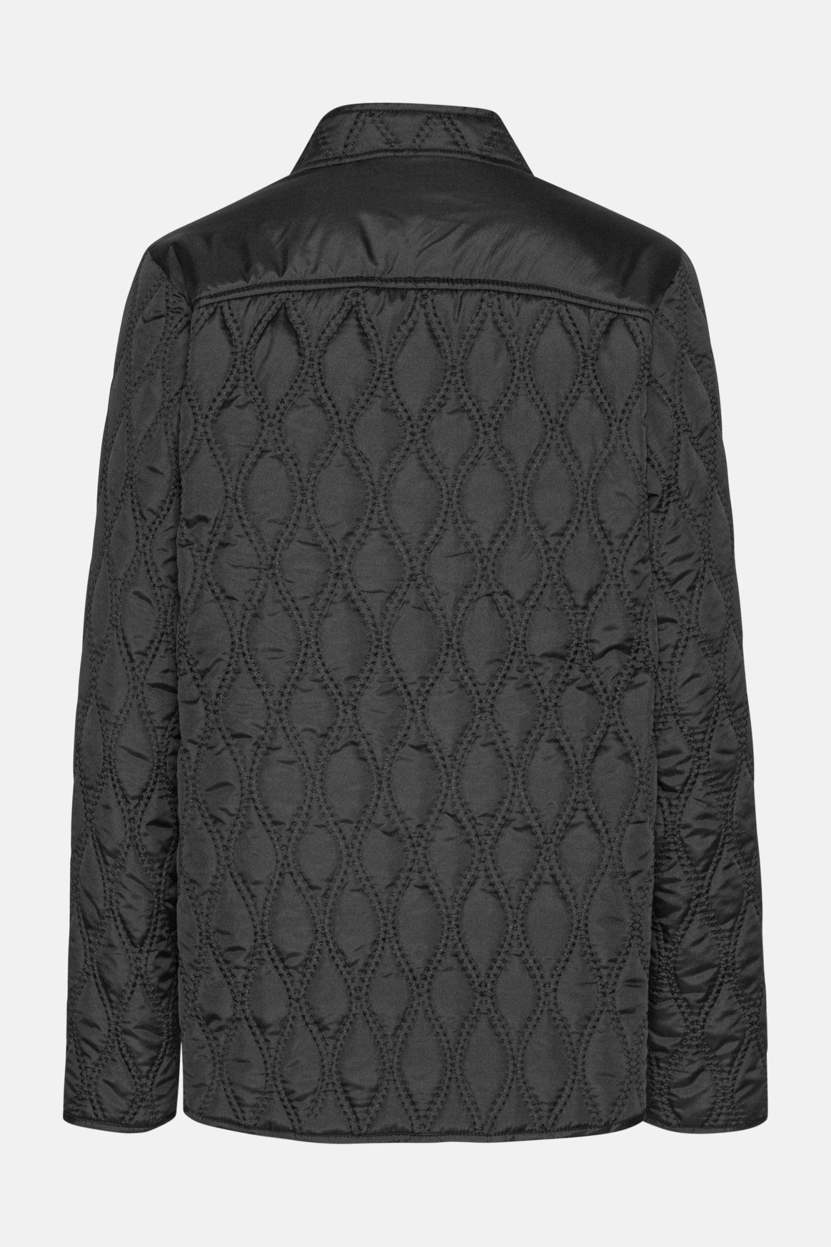 Korte Gewatteerde Jas AROS06 - 001 Black | Black | Jacket | Ilse Jacobsen