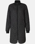 Padded Quilt Coat ART06 - 001 Black | Black