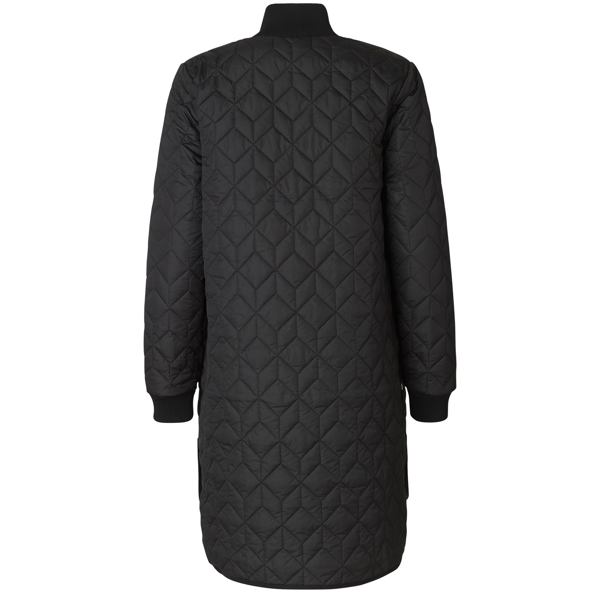 Padded Quilt Coat ART06 - 001 Black | Black