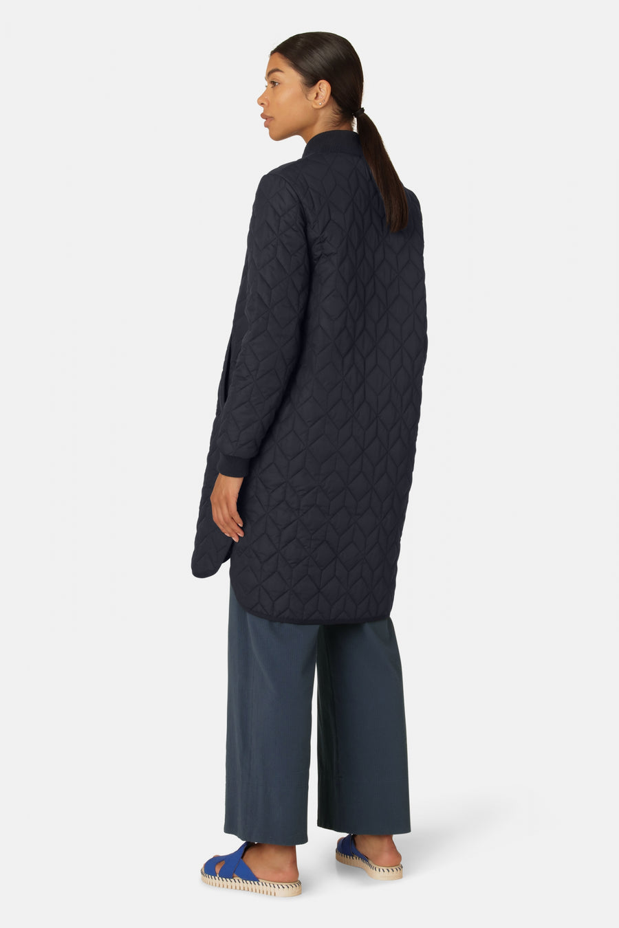 Gewatteerde jas ART06 - 660 Dark Indigo | Dark Indigo