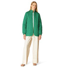 Gewatteerde Jas ART40 | Sea Plant | Coat | Ilse Jacobsen