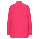 Gewatteerde Jas ART40 | Magenta | Coat | Ilse Jacobsen