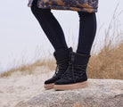 Warme Lage Winterboots COLDY02 | Black Natural | Boots | Ilse Jacobsen
