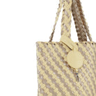 Reversible Tote bag BAG06C | Double Cream Platin | Bag | Ilse Jacobsen