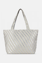 Reversible Tote bag BAG06C | Milk Cream Silver | Bag | Ilse Jacobsen
