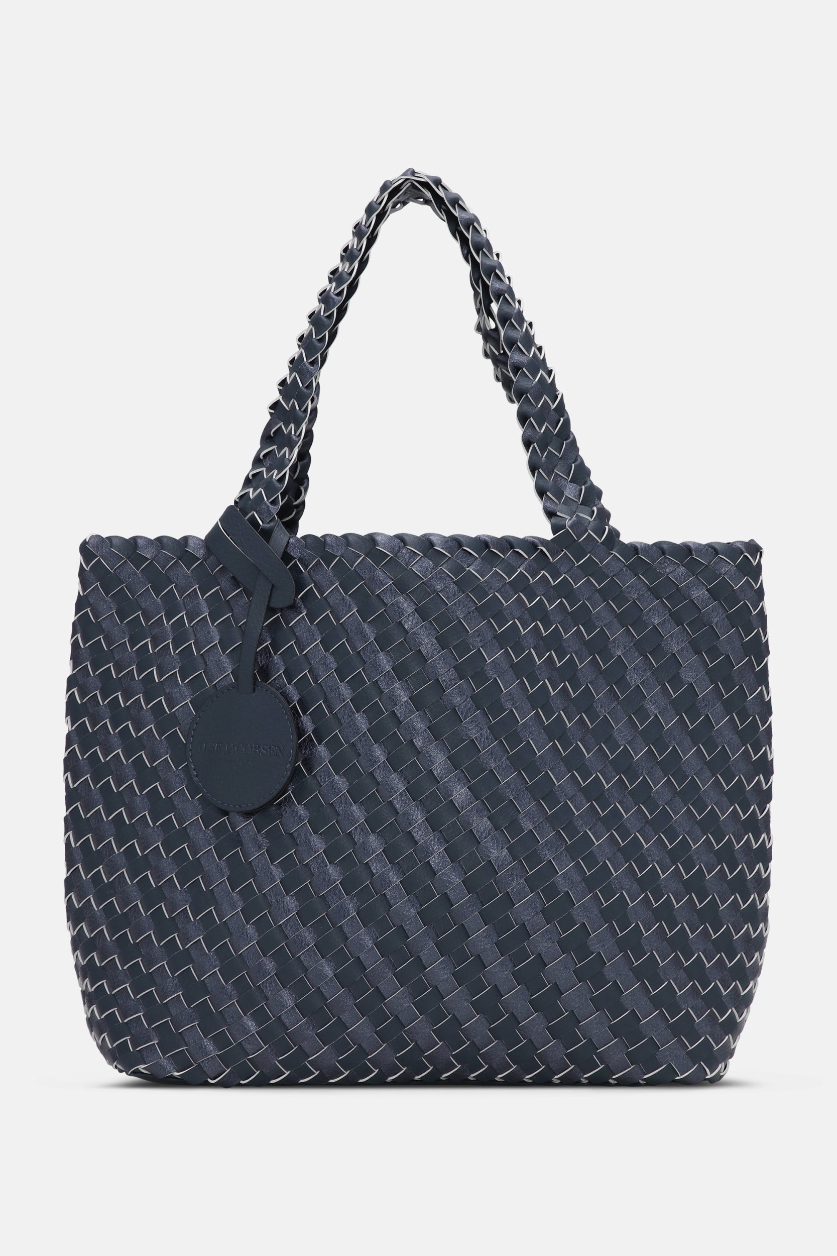 Reversible Tote Bag BAG06C - 604716 Ombre Blue Metallic | Ombre Blue Metallic Ombre Blue | Bag | Ilse Jacobsen