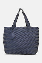 Reversible Tote Bag BAG08HOUNDSTOOTH | Ombre Blue Light Sand | Bag | Ilse Jacobsen
