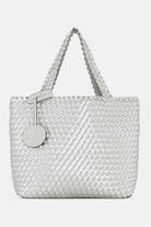 Reversible Tote Bag BAG08 M | Moonstruck Silver | Bag | Ilse Jacobsen
