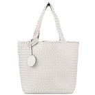 Reversible Tote bag BAG08 M | White Silver | Bag | Ilse Jacobsen