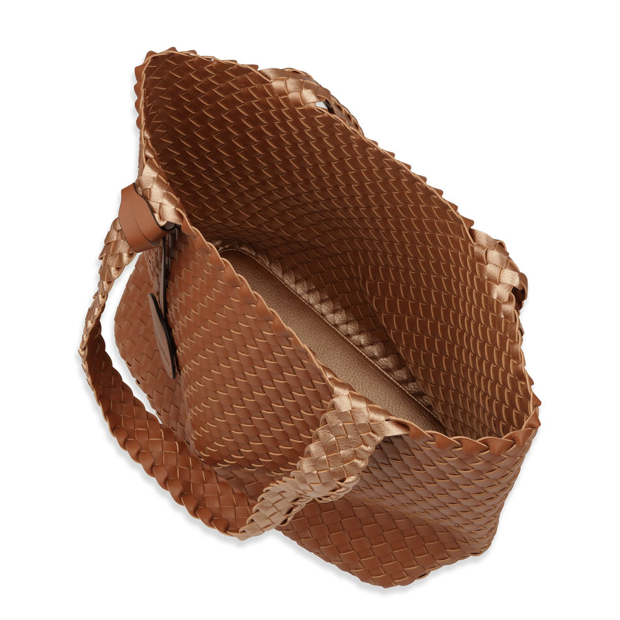 Reversible Tote bag BAG08 M - 254720 Burnt Caramel Copper | Burnt Caramel Copper