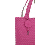 Reversible Tote Bag BAG08 M - 399151 Azalea Pink Sand | Azalea Pink Sand