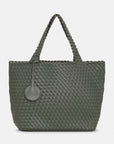 Reversible Tote Bag BAG08 M - 410718 Army Metallic | Army Metal | Bag | Ilse Jacobsen