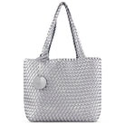 Reversible Tote bag BAG08 M | Orion Blue Antique Silver | Bag | Ilse Jacobsen