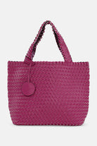 Reversible Tote bag BAG08 M | Magenta Haze Magenta Haze Metallic | Bag | Ilse Jacobsen