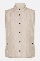 Kort Gewatteerd Vest BEAT01 | Light Camel | Vest | Ilse Jacobsen