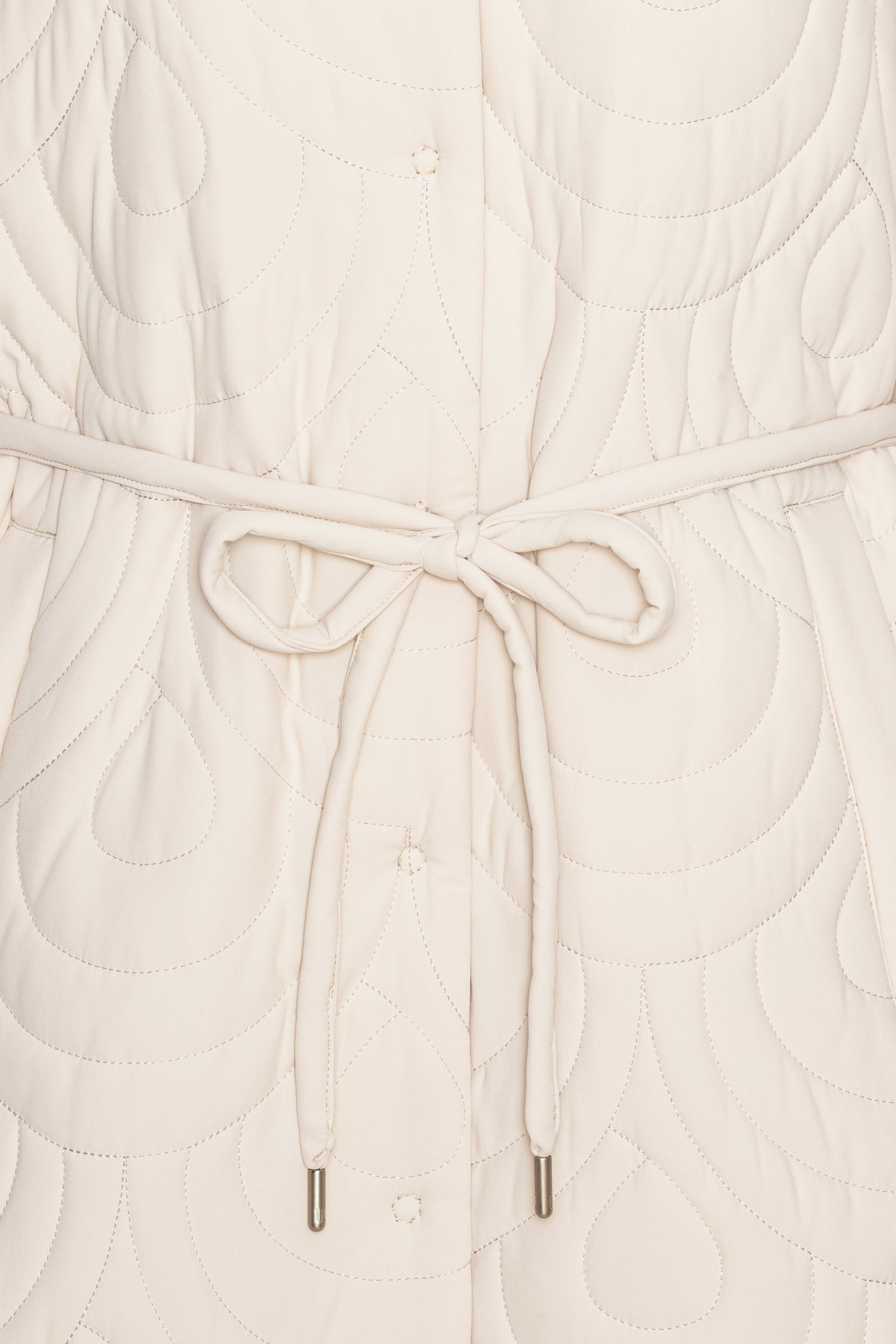 Lang Gewatteerde Jas BLOSSOM01 | Kit | Jacket | Ilse Jacobsen