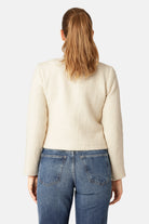 Kort Bouclé Jack BOUCLA01 | Creme | Jacket | Ilse Jacobsen